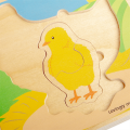 Bigjigs Toys Puzzle Lebenszyklus eines Huhns